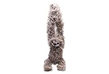 Wild Republic 16387 - Hanging Sloth, Hängendes Plüsch Faultier mit Klettverschlüssen, 44 cm, Braun