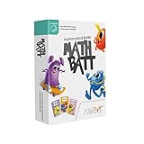 ALLEOVS® Math-Batt Mathematik - Lernspiel für Kinder ab 7 Jahren - Einmaleins Spiel mit 90 Lernkarten - Kartenspiel für die ganze Familie - Kinderspiel für das 1x1 lernen