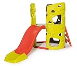 Smoby – Abenteuer-Kletterturm mit Rutsche – Spielturm für Kinder, mit Kletterwänden und Wasserrutsche, für Indoor und Outdoor, für Kinder ab 2 Jahren