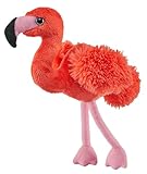 Wild Republic Pocketkins Eco Flamingo, Plüschtier, 12 cm, Plüschspielzeug, Hergestellt aus recycelten Materialien, Umweltfreundlich