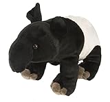 Wild Republic Plüsch Tapir, Cuddlekins Kuscheltier, Plüschtier, 30cm
