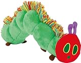 small Foot Raupe Nimmersatt Kuscheltier 28 cm, weiches Stofftier aus dem Eric Carle Kinderbuch, Baby Spielzeug ab 1 Jahr, Schmusetier für Kleinkinder, 12788