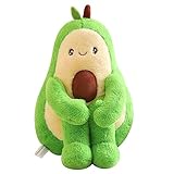 Herfair Avocado-Plüsch-Spielzeug, Avocado Kuscheltier, Avocado Kissen, Avocado Plüschtier, Spielzeug Kissen, für Kinder (50CM)