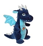 GIPSY TOYS - Klangdrache 20 cm blau - Kuscheltier für Kinder - 071615
