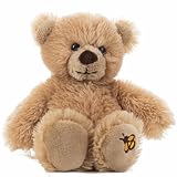 Schaffer Knuddel mich! 5660 Honey Plüschtier Teddy, Braun,18cm