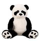 XXL Panda Bär ' Bernd ' 1m Teddybär Kuschelbär 100 cm Kuscheltier Stofftier Pandabär Teddy