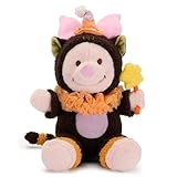 Disney Store Official - Halloween - Ferkel - Kuscheltier - 25 cm/10' - Gruseliges Plüschspielzeug im Fledermauskostüm - Ab der Geburt geeignet - Ab 0 Jahren