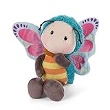NICI Kuscheltier Schmetterling 18 cm – Schmetterling Plüschtier für Mädchen, Jungen & Babys – Flauschiges Stofftier zum Spielen, Sammeln & Kuscheln – Gemütliches Schmusetier