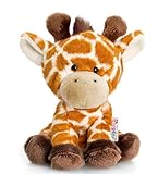 Lashuma Plüschtier Giraffe George, Braunes Kuscheltier Pippins 14 cm