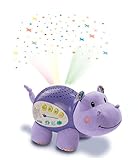 VTech Baby Sternenlicht Nilpferd – Einschlafhilfe mit Projektor, Musik, Gute-Nacht-Geschichten und Geräuschen – Für Kinder von 0-24 Monaten
