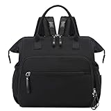 LORADI Wickeltasche mit großem Fassungsvermögen, wasserabweisendes Nylon, 3-Wege-Reiserucksack und Schultertasche mit Anti-Diebstahl-Taschen