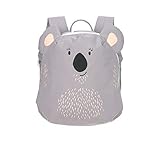 LÄSSIG Kleiner Kinderrucksack für Kita Kindertasche Krippenrucksack mit Brustgurt, 20 x 9.5 x 24 cm, 3,5 L/Tiny Backpack Koala