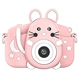 Gofunly Kinderkamera, Digitalkamera Kinder mit 2,0 Zoll Bildschirm 1080P HD 20MP Eingebaute 32GB SD-Karte Selfie Kamera Fotoapparat Kinder für 3-12 Jahre Alter Geburtstagsgeschenk Kinder Spielzeug
