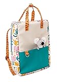 NICI Rucksack 34x24x10cm mit kleinem Kuscheltier Koala 10cm bunt - Rucksack mit Kuscheltier für Jungen und Mädchen - Abnehmbarer Pluschspielzeug Weich und Flauschig