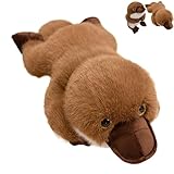 Xiyocadt Schnabeltier Kuscheltier Plüschtier Schnabeltier Ente Kuscheltier,Niedliches Schnabeltiers Plüschtier,Platypus Geburtstag Geschenk Kinder,Cartoon Schnabeltiers Kissen (55cm)