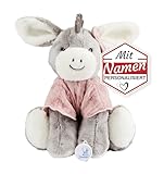 LALALO Baby Einschlafhilfe & Geschenk für Mädchen, Sterntaler Emmi Girl Spieluhr Kuscheltier mit Namen personalisiert zur Geburt & Taufe