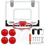 Dreamon Mini Basketballkorb Kinder, Basketball Set Indoor für Zimmer mit Ball