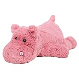 champracer Kuscheltier Rosa Nilpferd Stofftier superweiches Plüsch zum Kuscheln und Spielen, Toys Plüsch für Kinder & Erwachsene Weihnachten Geburtstagsgeschenk (35cm)