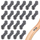 AOZUO 20 Stück Holzschienen Adapter Verbinder, Universal Holzschiene Holzeisenbahn Zubehör Robustheit Gleisanschlussadapter aus Holz,für DIY Spielzeugeisenbahnen Geburtstagsfeier