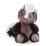 NICI Kuscheltier Stinktier Chiala Skunk 25cm – Stinktier Plüschtier für Mädchen, Jungen & Babys – Flauschiges Stofftier zum Kuscheln & Spielen – Weiches Schmusetier – Forest Friends Kollektion