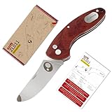 ZLemma Kinderschnitzmesser - Schnitzmesser für Kinder - Kindermesser klappbar