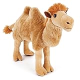 Zappi Co Plüsch Kinder Kuscheltier Weiches Kuschel Plüschtier - Teil der Safari-Tiere-Kollektion, Perfekt für Kinder(26cm)(Bactrian Kamel)