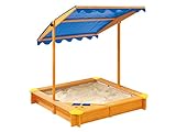 Sandkasten mit Dach und Spielecke (pro-manufactur)