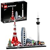 LEGO 21051 Architecture Tokio Skyline-Kollektion, Bausteine, Basteln für Kinder und Erwachsene, Bauset