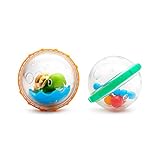 Munchkin - Schwimmende Seifenblasen Badespielzeug, 2er-Pack, Modell Sortiert