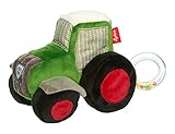 SIGIKID 42738 Traktor Play & Cool Mädchen und Jungen Babyspielzeug empfohlen ab 3 Monaten grün