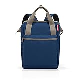 reisenthel allrounder R JR4059 in dark blue – Rucksacktasche mit 12l Volumen – Hochwertig und bequem – 25 x 40 x 17 cm (12L)