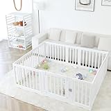 Gupamiga Laufstall Baby Laufgitter Baby Sicherheits-Aktivitätszentrum für drinnen oder draußen 150×180 cm PLP-WL071-12