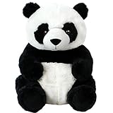 TE-Trend Panda Kuscheltier Teddybär Plüschtier Stofftier Plüsch 31cm Kindergeschenke als Jungen oder Mädchen Geschenk Pandabär Mehrfarbig