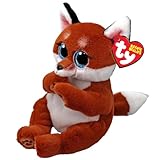 Ty WITT Fox Beanie Bellies Regular - Squishy Beanie Baby Soft Plush Toys - Collectible Cuddly Stuffed Teddy