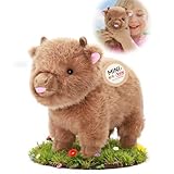 OUOZZZ Kuscheltier Kuh, Süßes Hochlandrind Kuscheltier, 24cm Weiche Baby Kuh Plüschtier Plüschkissen für Kinder - Geschenk, Party, Heimdekoration