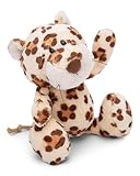 NICI ZOO FRIENDS Kuscheltier Leopard 20cm schlenkernd - Niedliches Stofftier zum Kuscheln und Spielen, Plüschtier für Schmusetierliebhaber - 49815