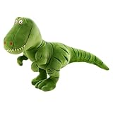 JazRvr Dinosaurier Kuscheltier, Dino Plüschtier, Weiches Grün Dino Kuscheltier Klein, 40 cm, Kinder, Geburtstag Und Weihnachten