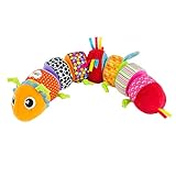 Lamaze Mix & Match Caterpillar Soft Cuddly Toy for Baby, Babies Activity Sorting Toy, For New Parents, Suitable for Baby Boys and Girls from 6 Months+