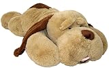 Wagner 9013 - XXL Riesen Plüschhund - 85 cm groß - Kuschelhund Teddybär Plüschtier Plüsch Plüschbär