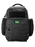 Kariyu Wickelrucksack DaddyPack 35 Liter mit Wickelunterlage Schwarz