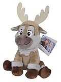 Simba 6315877642 - Disney Frozen II Sven, 25cm Plüschtier, die Eiskönigin, ab den ersten Lebensmonaten geeignet