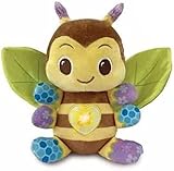 Vtech Baby Musik-Kuschelbiene – Interaktives Spielzeug, das spricht und singt – Auch ideal als Handpuppe – 100 Prozent recycelter Plüsch – Für Kinder von 3-36 Monaten