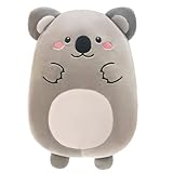 Cpoeof Kuscheltier Koala Plüschtier 30cm Squishy Koala Kissen Süße Koala Stofftier Spielzeug Sofakissen Geschenk für Kinder,30cm
