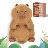 AROMA SEASON Wärmetier Plüsch Capybara Mikrowelle-Wärmekissen Kuscheltier Körnerkissen Stofftier