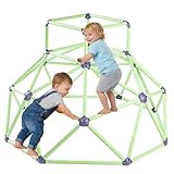 Yosamy Klettergerüst Outdoor, Großes Kletterturm Kinder, Sensorisches Training Kletterturm, Lagergewicht 70 kg, Grün