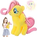 Rainbow Dashs Kuscheltier, Stofftier Pony Regenbogen, Plüschtier Little Pferd, Gefüllte Fluttershy Plüschpuppe, Plushies Pferd Spielzeug Puppe Geschenk