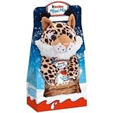 Ferrero kinder Maxi Mix Weihnachten | Geschenkverpackung mit Plüschfigur und Schokoladensortiment | 1 x 133g ('Lene Luchs')