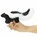 Folkmanis 2647 Finger Puppet Black White