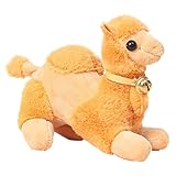 Jinmen Flauschiges Plüsch Kamel Kuscheltier - Plüsch Gefüllter Kamel Anhänger Schlüsselanhänger Taschencharme Flauschiges Fell Hängende Ornamente Accessoires Mode Geschenk