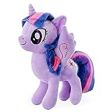 Zaloife Pferd Plüschtier, Stofftier Pony Regenbogen 20cm, Kuscheltier Pferd Plush, Lila Pferd Lustiges Plüsch Puppe Geschenk für Kinder